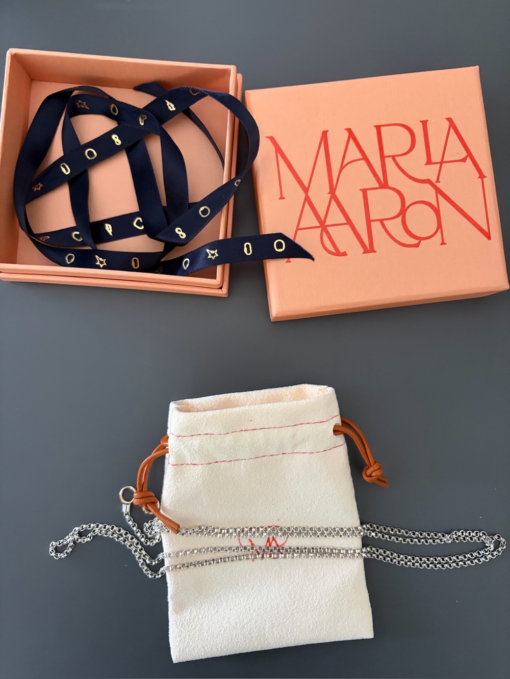 Marla Aaron Rolo Chain Necklace